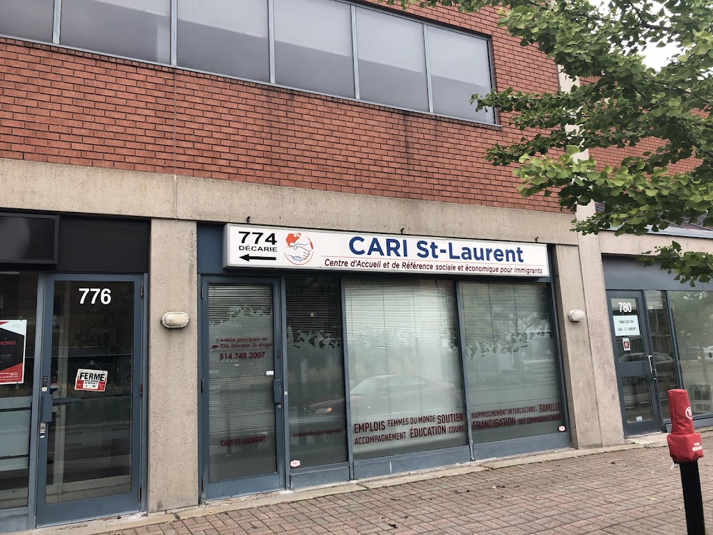 CARI St-Laurent | 774 Bd Décarie bureau 300, Saint-Laurent, QC H4L 3L5, Canada | Phone: (514) 748-2007