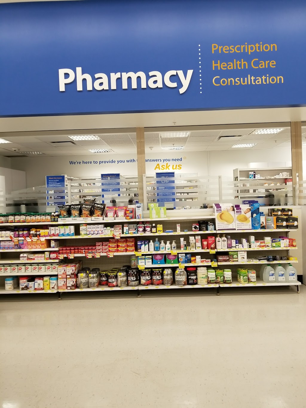 Walmart Pharmacy | 9551 87 Ave, Fort Saskatchewan, AB T8L 4N3, Canada | Phone: (780) 998-7700