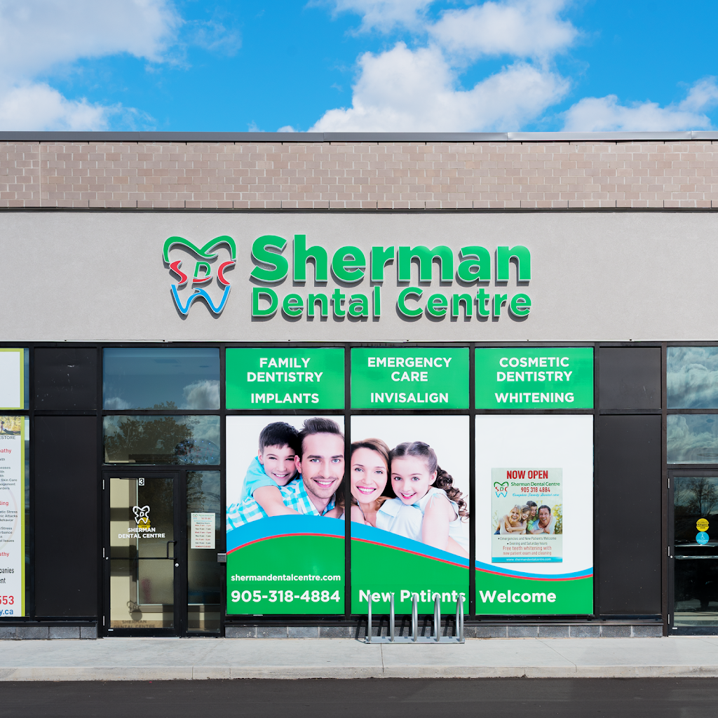 Dentist in Hamilton - Sherman Dental Centre | 675 Rymal Rd E Unit #3, Hamilton, ON L8W 1B5, Canada | Phone: (905) 318-4884