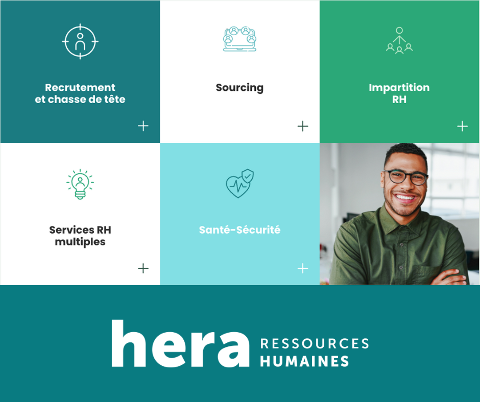 Hera Ressources Humaines | 75 Bd Saint-Jean-Baptiste, Châteauguay, QC J6J 3H6, Canada | Phone: (514) 586-1259