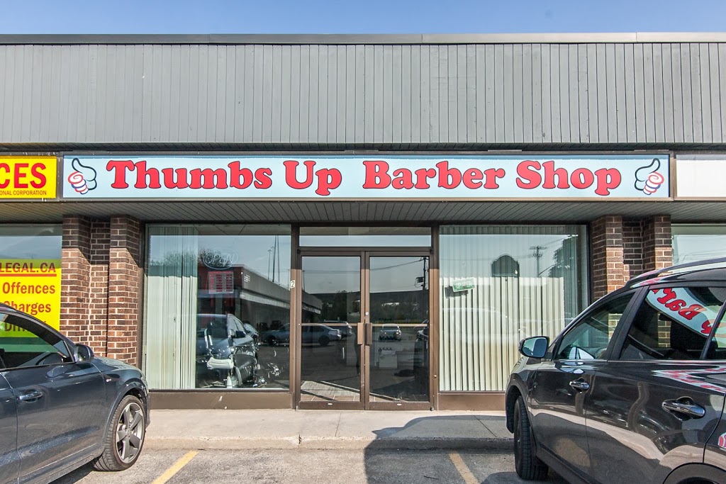 Thumbs Up Barber Shop | 815 Weber St E Unit 2, Kitchener, ON N2H 1H5, Canada | Phone: (519) 954-1114