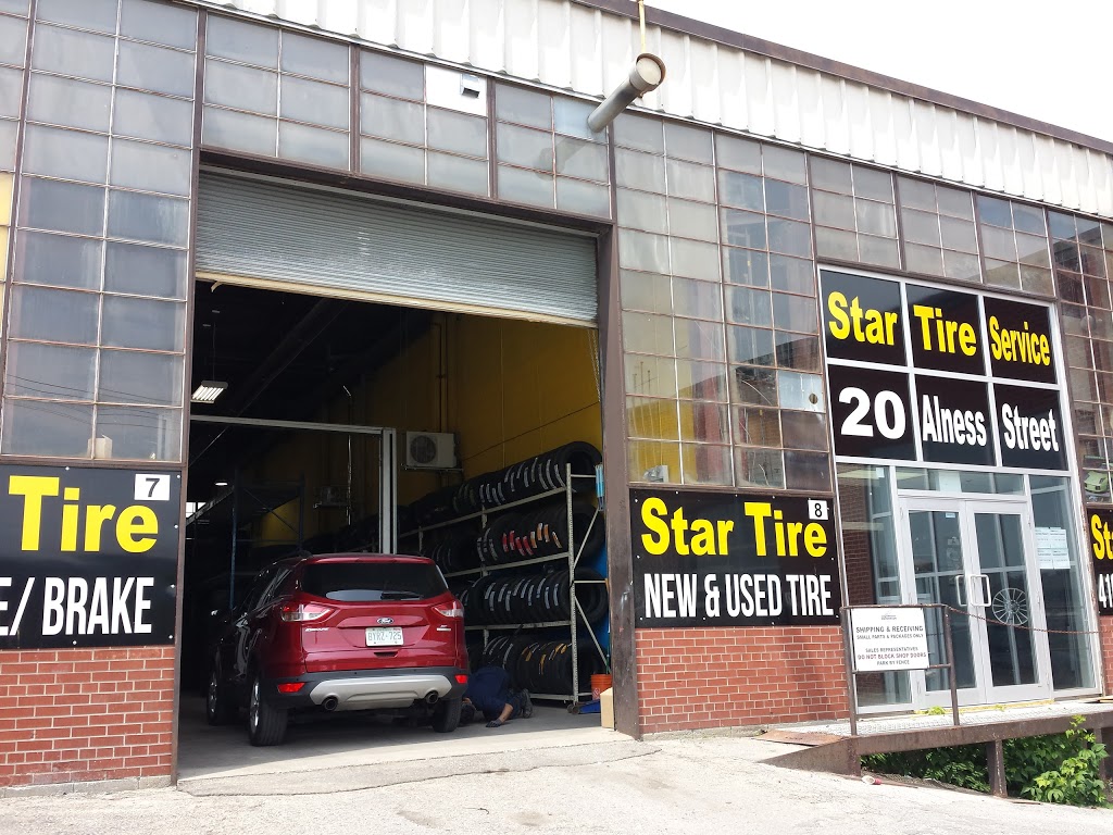 Star Tire and Service Inc | 20 Alness St, North York, ON M3J 3H4, Canada | Phone: (416) 739-8591