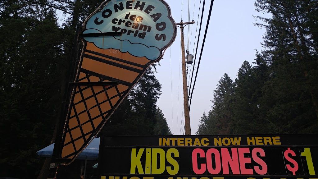 Coneheads Ice cream | 4074-4132 Columbia Valley Hwy, Cultus Lake, BC V2R 4Y1, Canada | Phone: (604) 799-9341