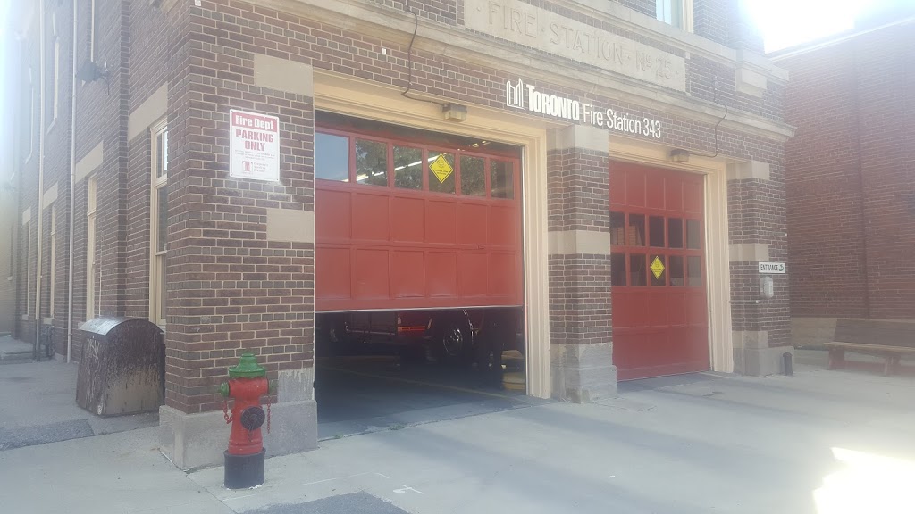 Toronto Fire Station 343 | 65 Hendrick Ave, Toronto, ON M6G 3S4, Canada | Phone: (416) 338-9050