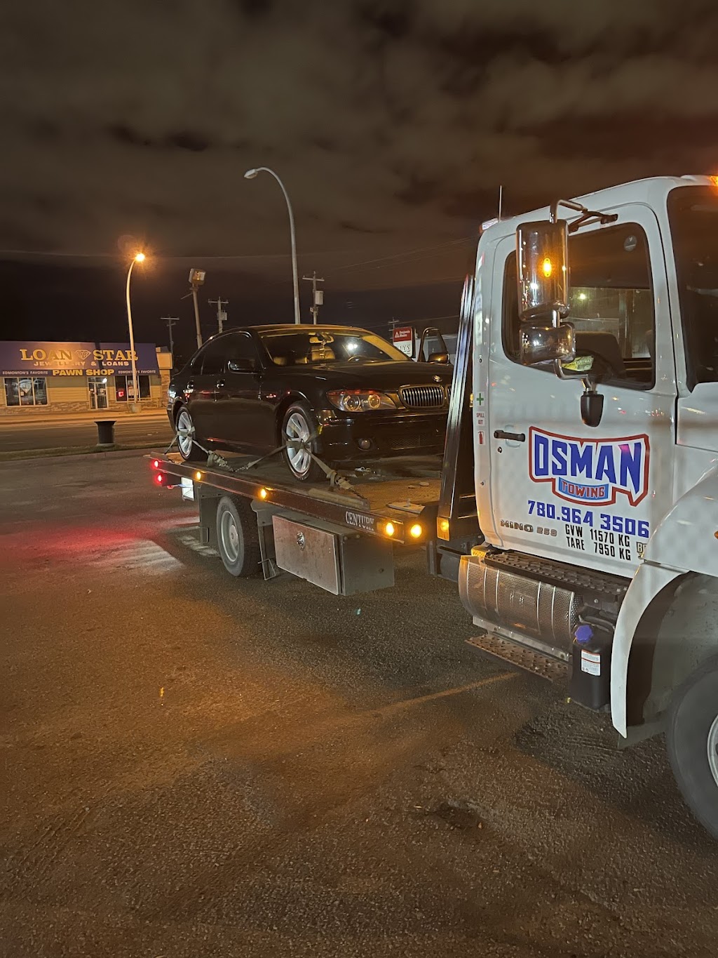 Osman Towing | 21350 107 Ave NW, Edmonton, AB T5S 1X2, Canada | Phone: (780) 964-3506