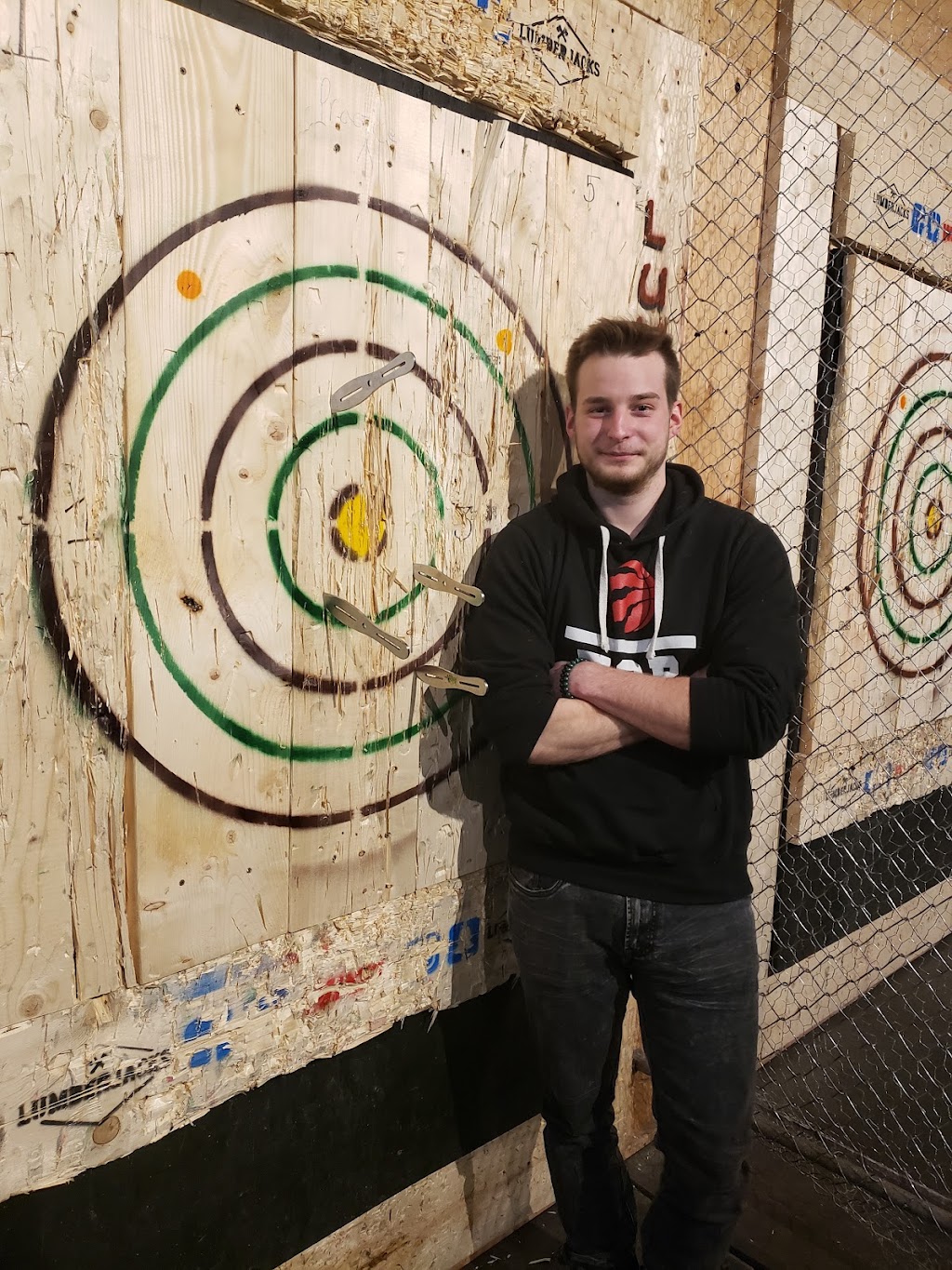 Lumberjacks Axe Throwing/ Breakout Escapes | 11-1453 King St E, Cambridge, ON N3H 3R3, Canada | Phone: (519) 222-0189