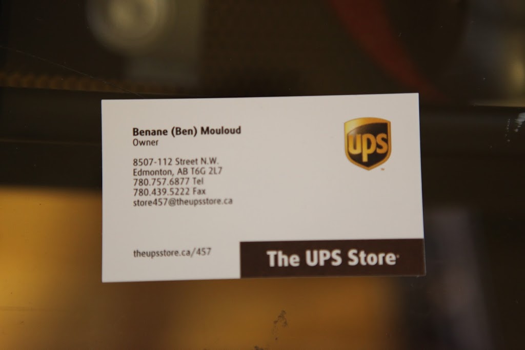 The UPS Store | 8507 112 St NW, Edmonton, AB T6G 2L7, Canada | Phone: (780) 757-6877