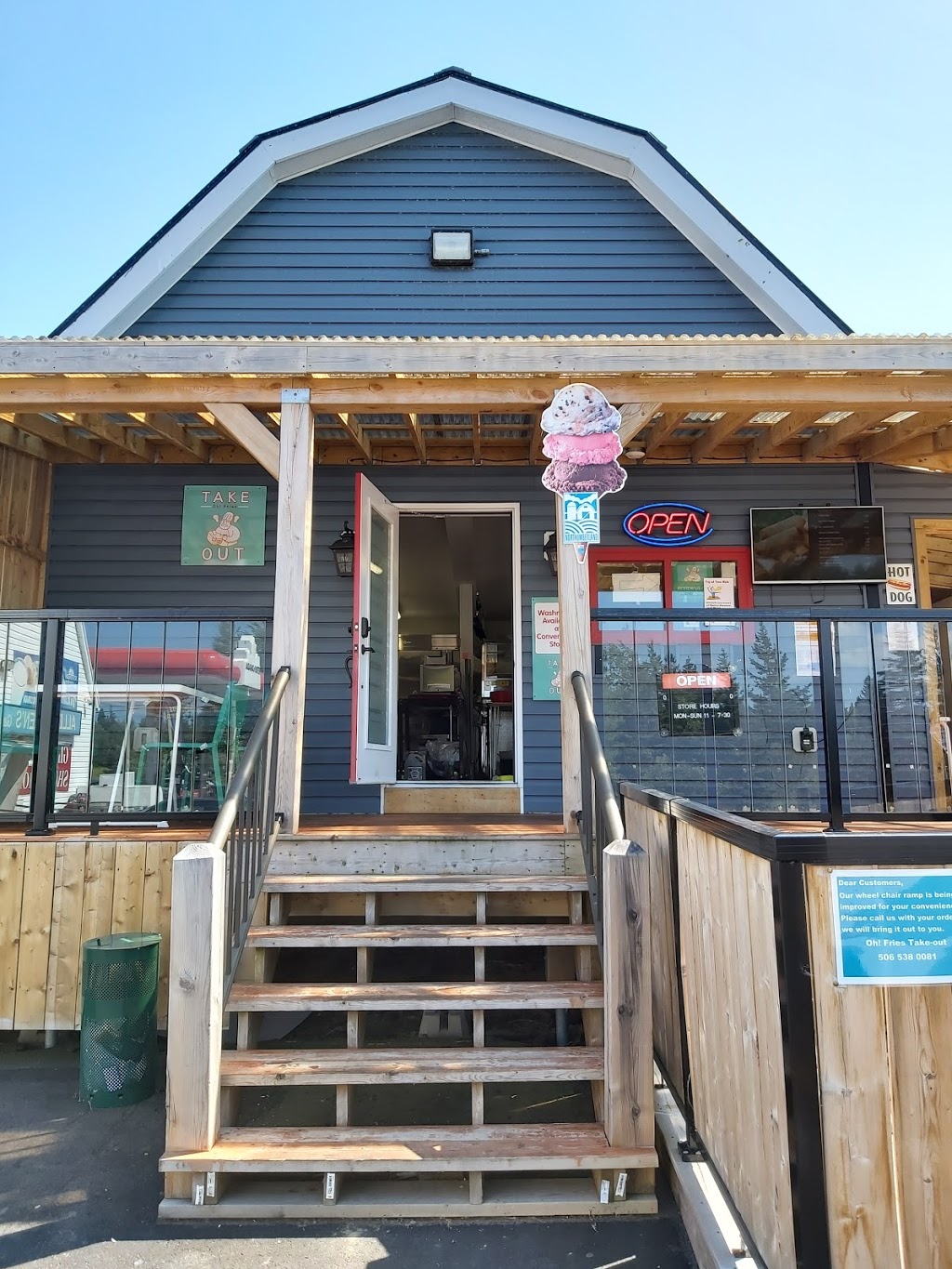 Oh!Fries Take-out Restaurant | 3081 NB-16, Timber River, NB E4M 3A1, Canada | Phone: (506) 538-0081