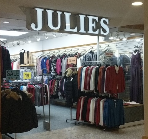 Julies | 250 The East Mall, Etobicoke, ON M9B 3Y8, Canada | Phone: (416) 234-9521