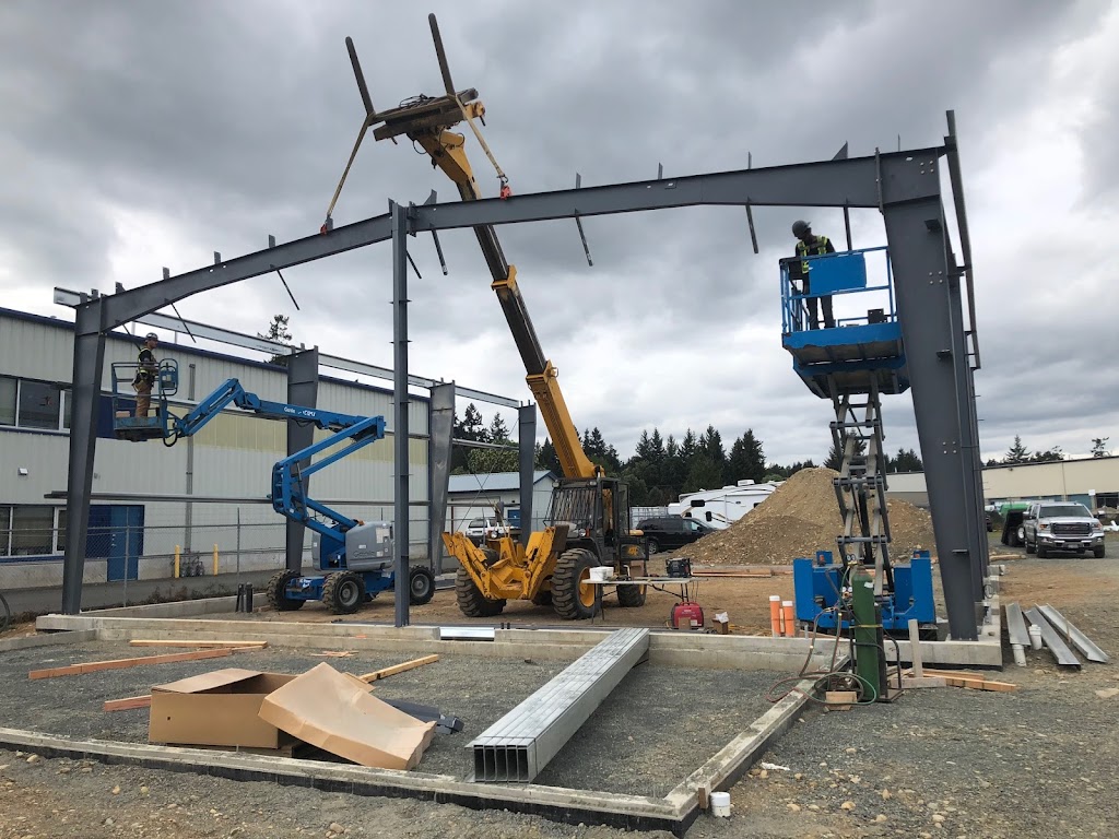 Precision Steel Buildings Ltd. | 1010 Koskimo Rd, Qualicum Beach, BC V9K 2R6, Canada | Phone: (250) 240-0216