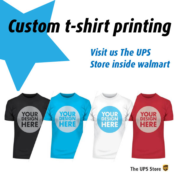 Custom T-shirt and Mug printing (Inside Walmart) | The UPS Store inside walmart, 11 Woodlawn Rd W, Guelph, ON N1H 1G8, Canada | Phone: (519) 763-9222