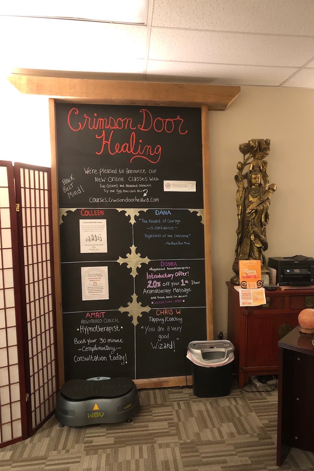 Crimson Door Healing | 3993 Henning Dr #220, Burnaby, BC V5C 6P7, Canada | Phone: (604) 442-7685