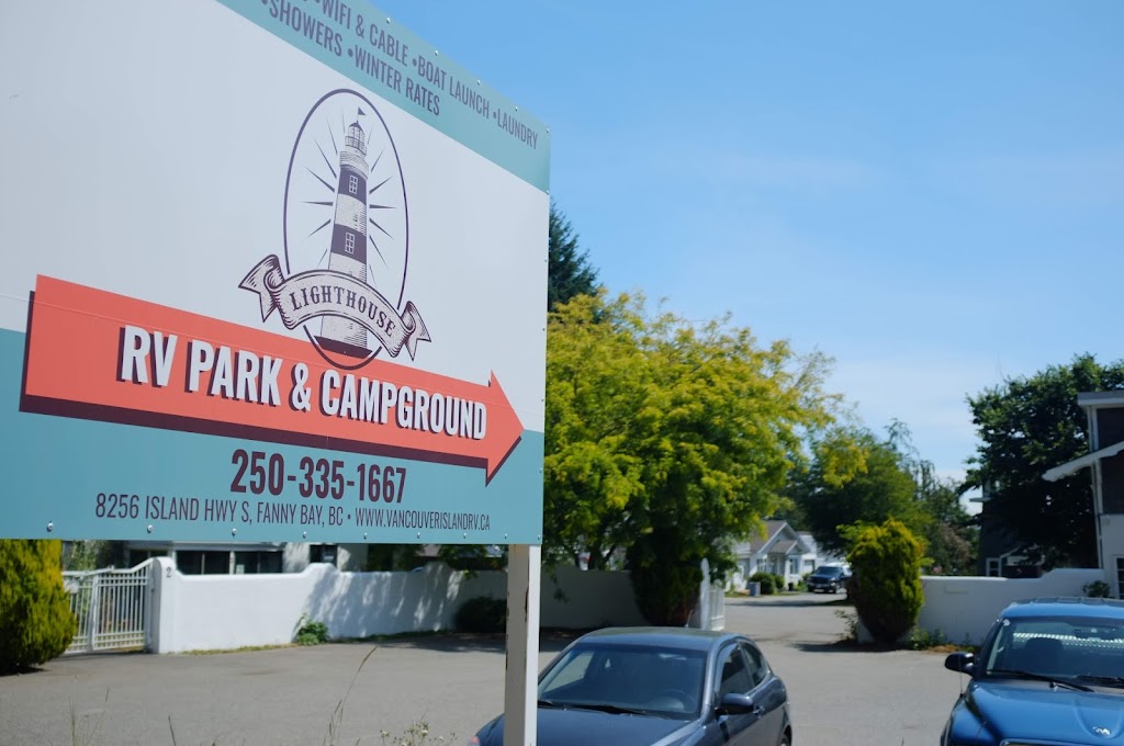 Lighthouse RV Park | 8256 Island Hwy S, Fanny Bay, BC V0R 1W0, Canada | Phone: (604) 834-8972