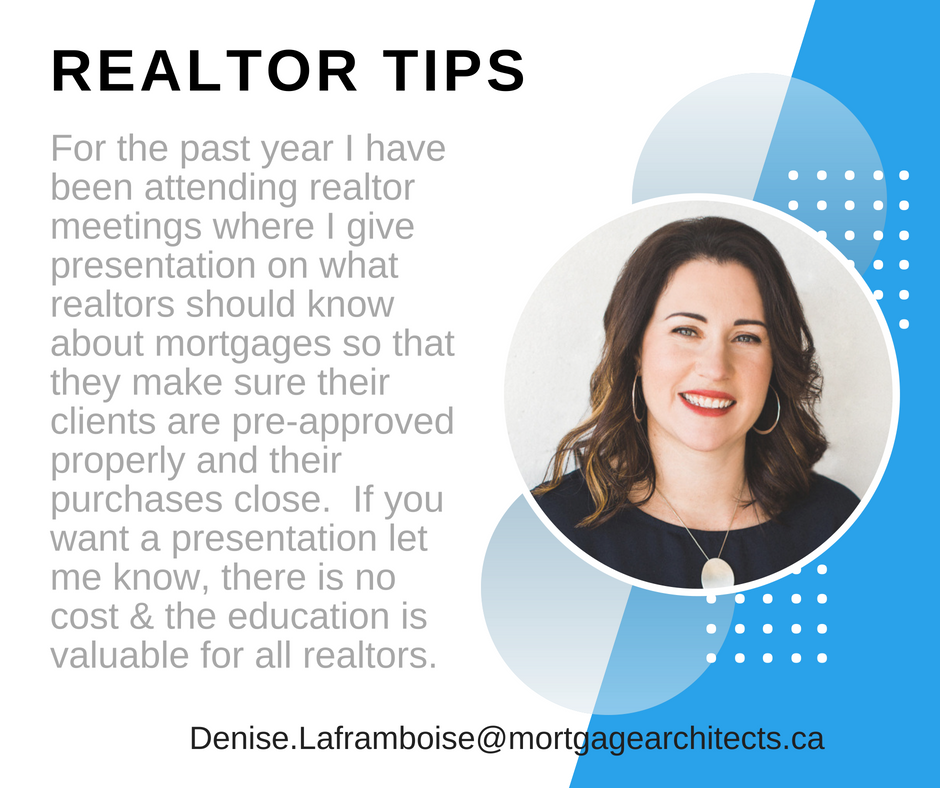 Denise Laframboise Mortgage Broker | 28 Princess St suite 101, Whitby, ON L1M 1B2, Canada | Phone: (416) 271-5307