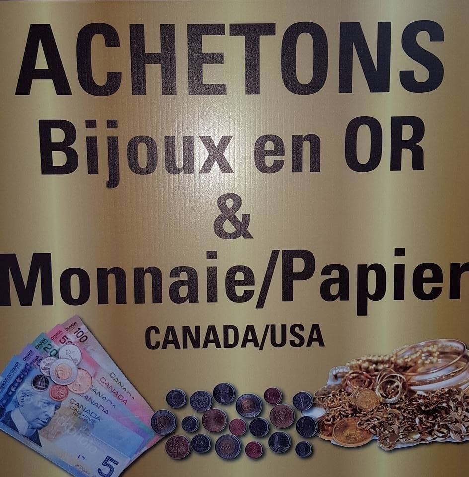 OR et Monnaie Du Quebec, Achat d OR, Monnaie et de bijoux en OR | 1-2252 Boulevard Bastien, Québec, QC G2B 1B6, Canada | Phone: (418) 561-8900