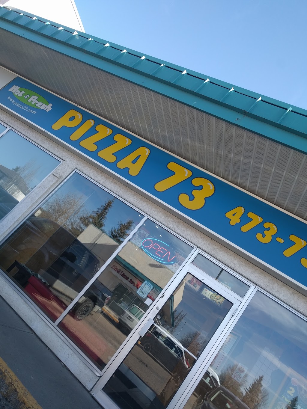 Pizza 73 | 12623 153 Ave NW, Edmonton, AB T5X 5X8, Canada | Phone: (780) 473-7373