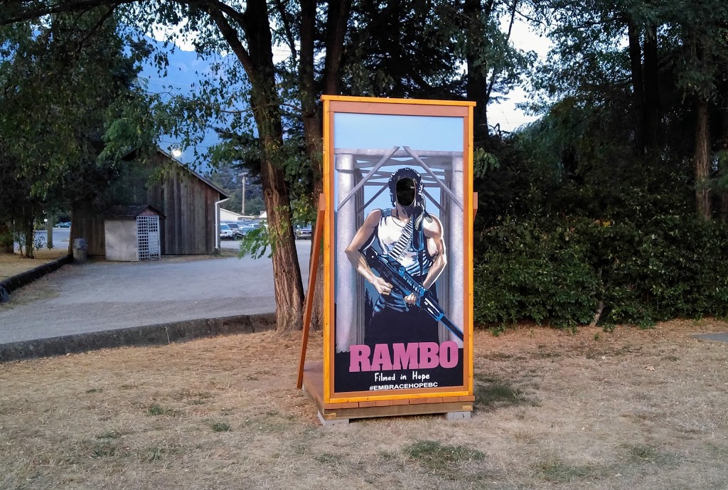 Cardboard Cutout commemorating the filming of First Blood | Water Ave, Hope, BC V0X 1L0, Canada | Phone: (604) 869-2021