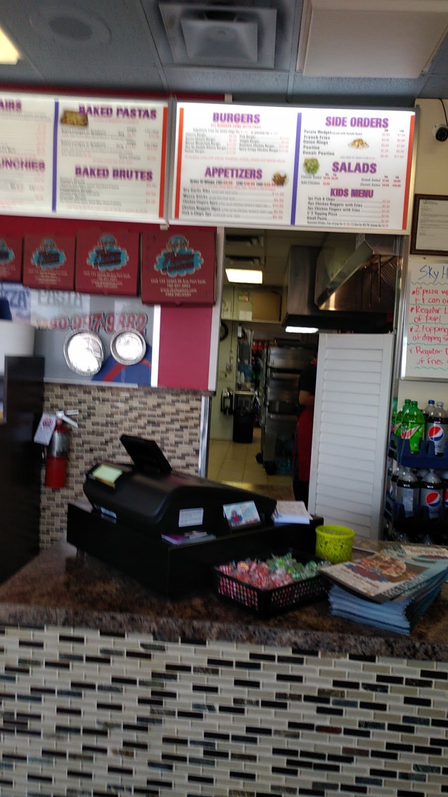 Sky Hy Pizza & Donair | 10404 99 Ave, Fort Saskatchewan, AB T8L 3W2, Canada | Phone: (780) 997-9882