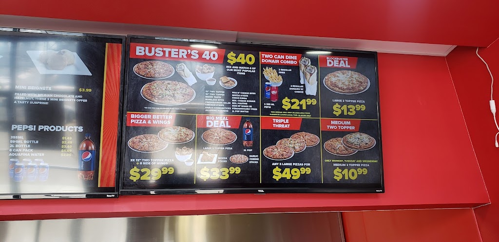 Busters Pizza & Donair | 4529 49 Ave Unit 130, Olds, AB T4H 1A4, Canada | Phone: (403) 559-3077