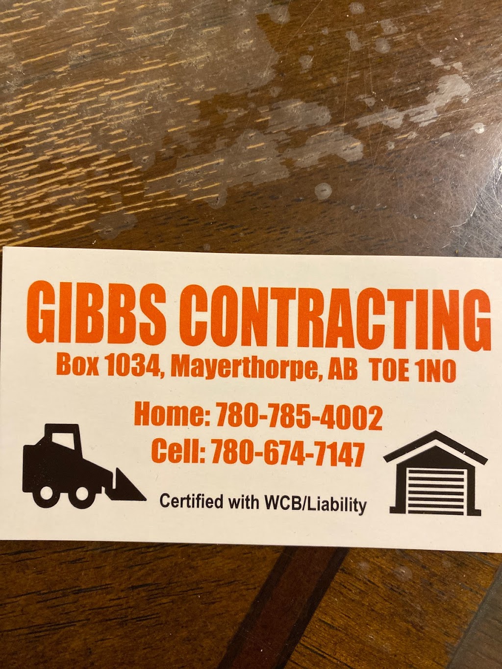 Gibbs Contracting | 58108, Range Rd 72, Mayerthorpe, AB T0E 1N0, Canada | Phone: (780) 674-7147