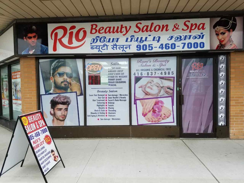 Rio Beauty Salon & Spa - Skincare | 1 Wexford Rd #12, Brampton, ON L6Z 2W1, Canada | Phone: (905) 460-7000