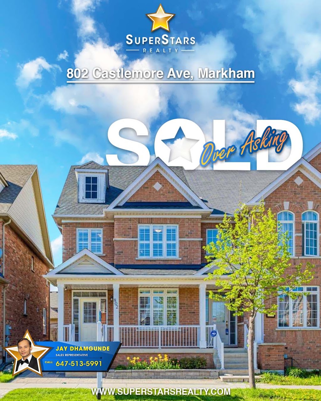 Jay4RealEstate | 208 Featherstone Ave, Markham, ON L3S 4J1, Canada | Phone: (647) 513-5991