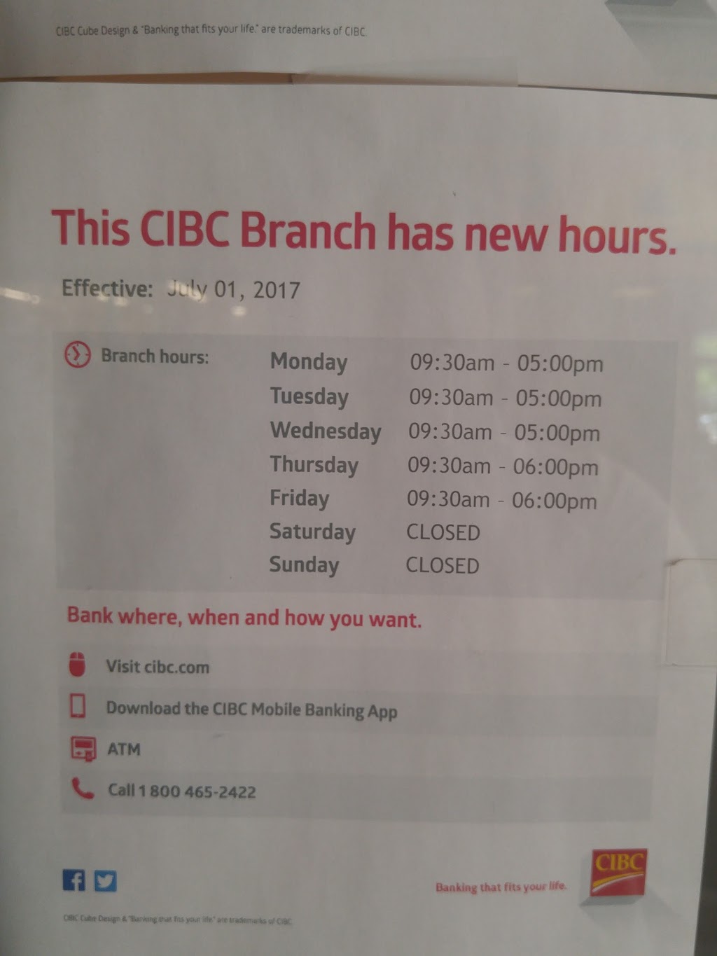 CIBC Branch with ATM | 55 Queen St S, Tottenham, ON L0G 1W0, Canada | Phone: (905) 936-4228