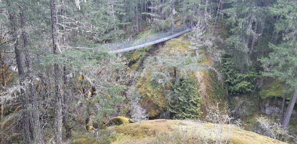 Haslam Creek Suspension Bridge | Trans Canada Trail, Lake Cowichan, BC V0R 2G0, Canada