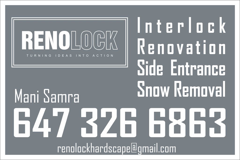 RENOLOCK HARDSCAPE | Brampton, ON L7A 4X6, Canada | Phone: (647) 326-6863