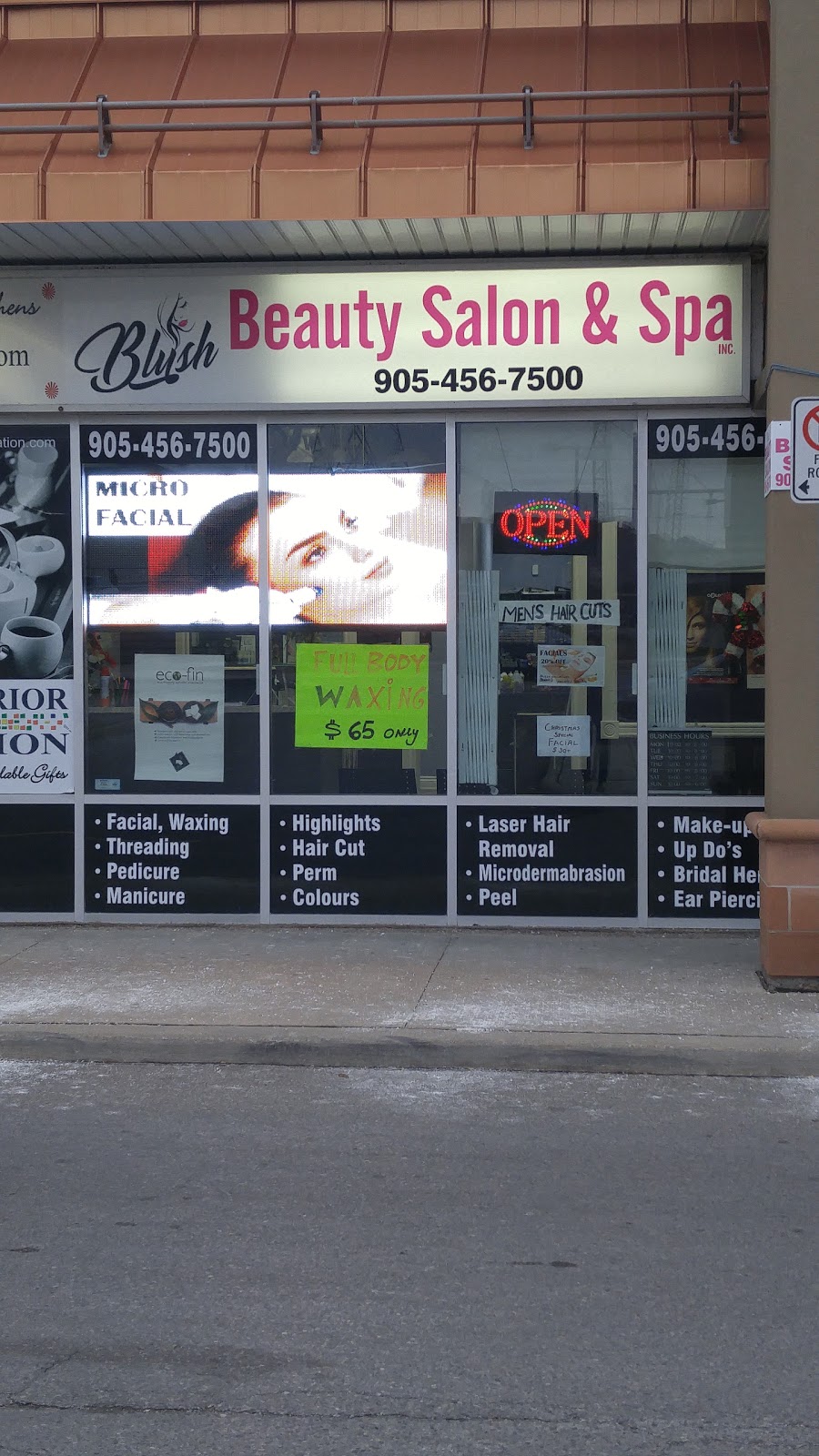 Blush Beauty Salon & Spa Inc. | 80 Clementine Dr Unit# 14, Brampton, ON L6Y 0L8, Canada | Phone: (905) 456-7500