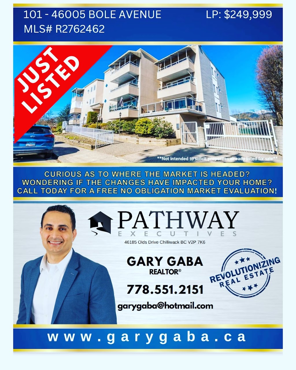 Realtor Gary Gaba (PREC) | 46185 Olds Dr, Chilliwack, BC V2P 0B5, Canada | Phone: (778) 551-2151