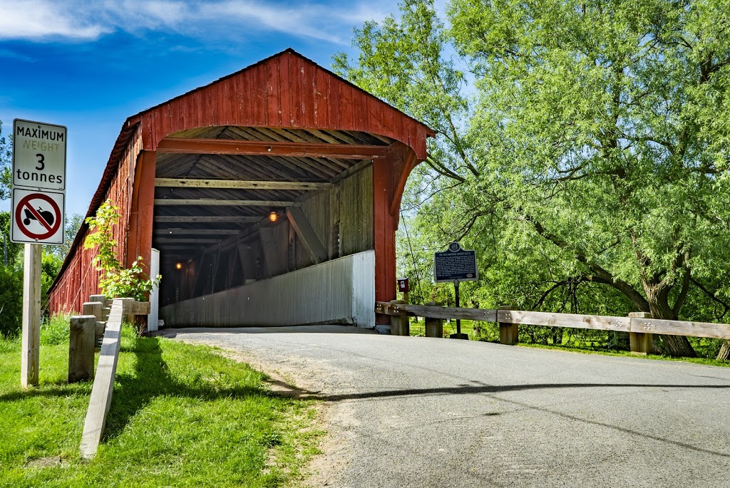 West Montrose Covered Bridge (Kissing Bridge) | 1 Covered Bridge Dr, West Montrose, ON N0B 2V0, Canada | Phone: (519) 669-1647