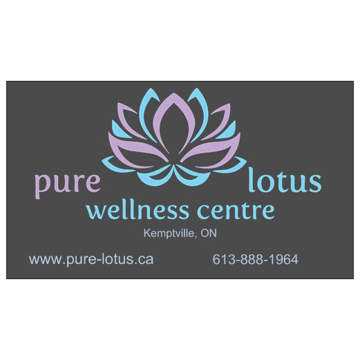 Pure Lotus Wellness Centre | 12 Dr Gordon Crescent, Kemptville, ON K0G 1J0, Canada | Phone: (613) 888-1964