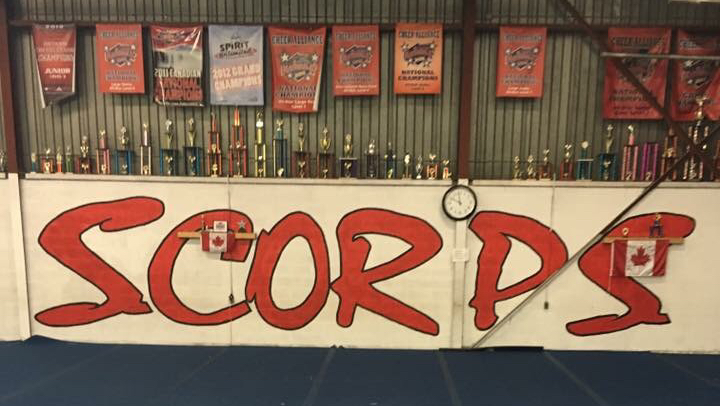 Scorpions Niagara Cheerleading | 296 Collier Rd S #2, Thorold, ON L2V 6G7, Canada | Phone: (289) 407-3005