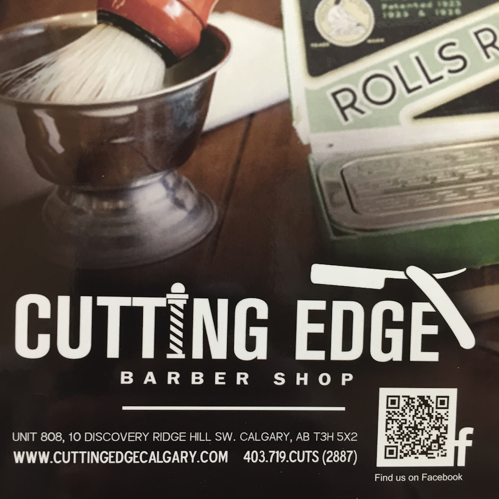 Cutting Edge Barber Shop | 10 Discovery Ridge Hill SW #808, Calgary, AB T3H 5X2, Canada | Phone: (403) 719-2887