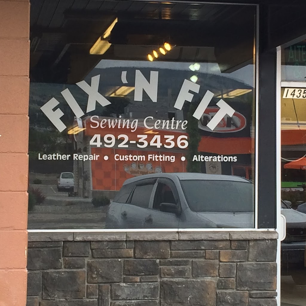 Fix n Fit Sewing Centre | 679 Eckhardt Ave W, Penticton, BC V2A 2B6, Canada | Phone: (250) 492-3436