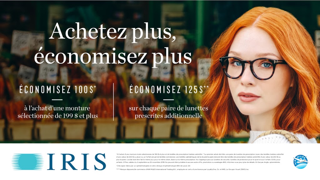 IRIS | 212 A RTE 138, Suite 101, Saint-Augustin-de-Desmaures, QC G3A 0G1, Canada | Phone: (418) 878-0800