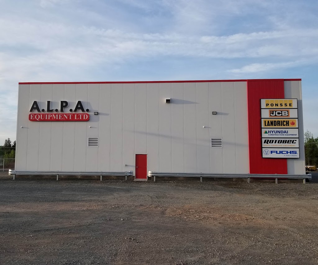 A.L.P.A. Equipment Ltd. | 291 De Fiedmont St, Moncton, NB E1A 6N5, Canada | Phone: (506) 861-2572