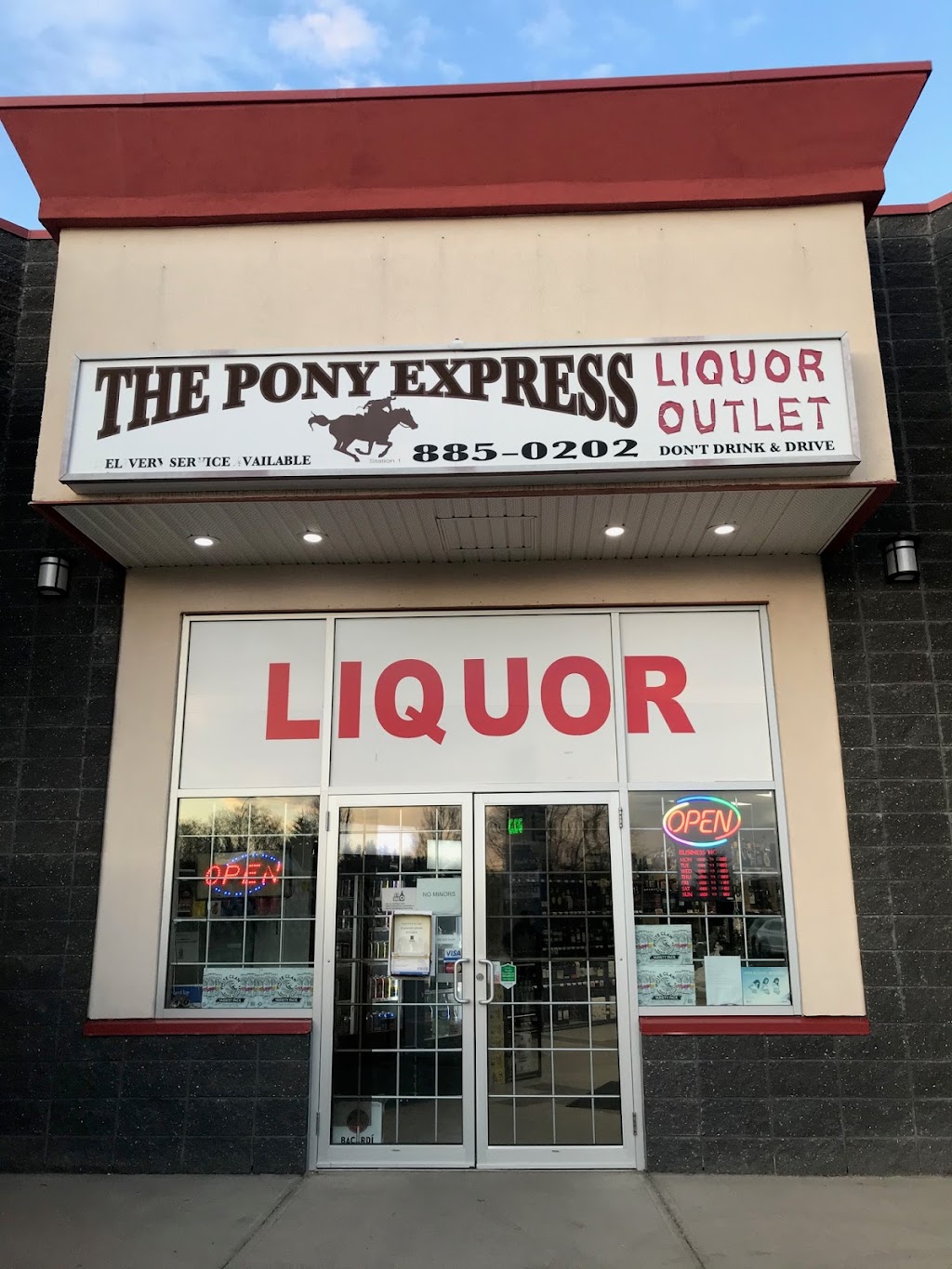 Pony Express Liquor Outlet | 5009 Parkwood Rd, Blackfalds, AB T0M 0J0, Canada | Phone: (403) 885-0202