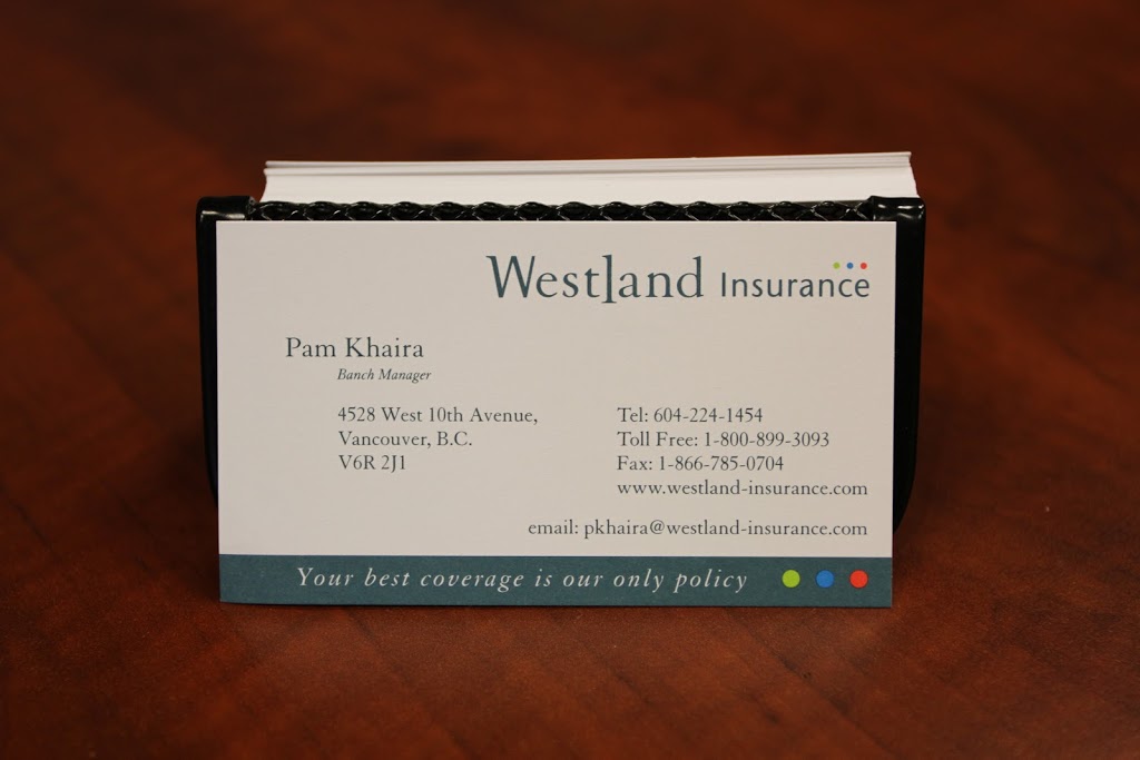 Westland Insurance | 4528 W 10th Ave, Vancouver, BC V6R 2J1, Canada | Phone: (604) 224-1454