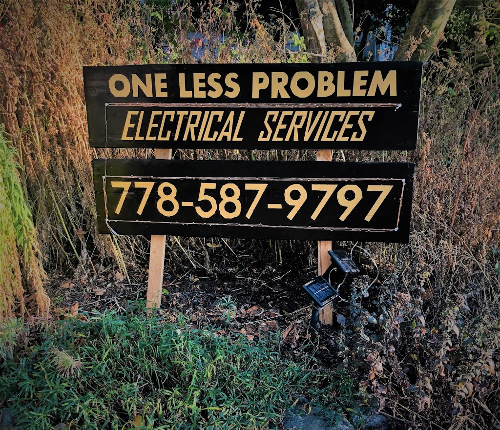 ONE LESS PROBLEM ELECTRICAL SERVICES | 1635 Fairfield Rd, Victoria, BC V8S 1G4, Canada | Phone: (778) 587-9797