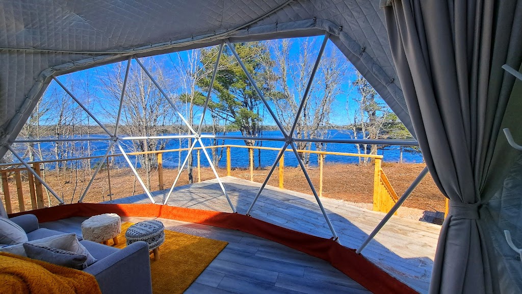 Lake Pleasant Glamping | 652 Lake Pleasant Rd, Springfield, NS B0R 1H0, Canada | Phone: (902) 209-7761