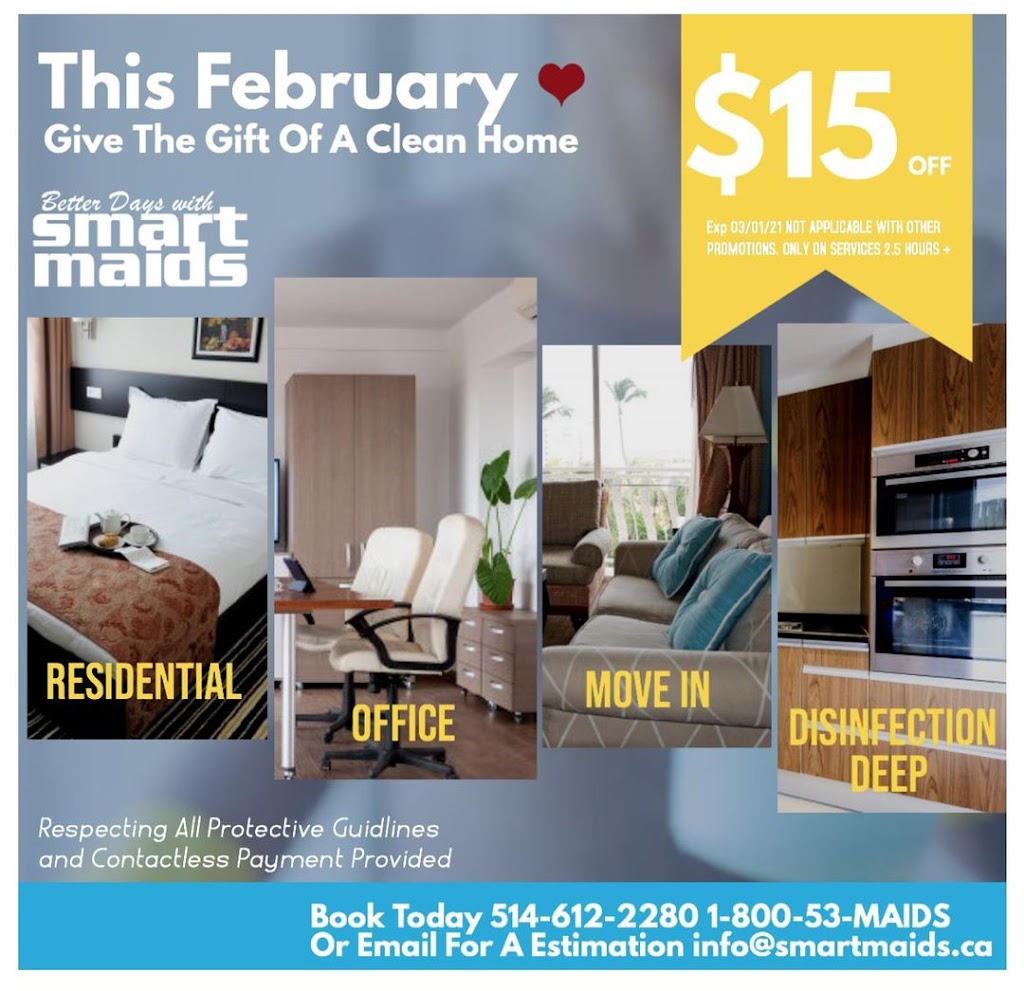 Smart Maids™ | 5603 Chemin St François, Saint-Laurent, QC H4S 1W6, Canada | Phone: (514) 612-2280