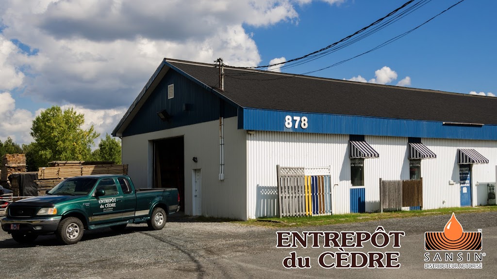 Entrepôt Du Cèdre | 878 Rue Cormier, Drummondville, QC J2C 2N6, Canada | Phone: (819) 478-4146