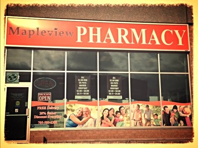 Mapleview Medical Pharmacy & Compounding Centre | 225 Mapleview Dr E #2, Barrie, ON L4N 0W5, Canada | Phone: (705) 503-6200