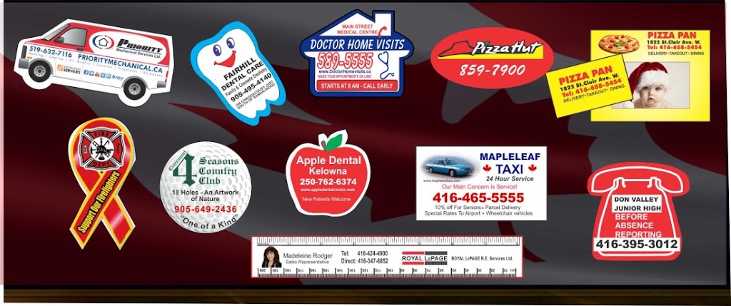Design Novelty Custom Magnets | 21 Raleigh Ave #6, Scarborough, ON M1K 1A1, Canada | Phone: (416) 694-0797
