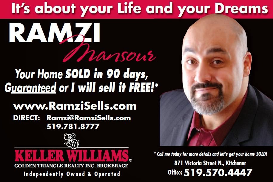 www.RamziSells.com | 85 Edwin St, Kitchener, ON N2H 4N7, Canada | Phone: (226) 444-8654