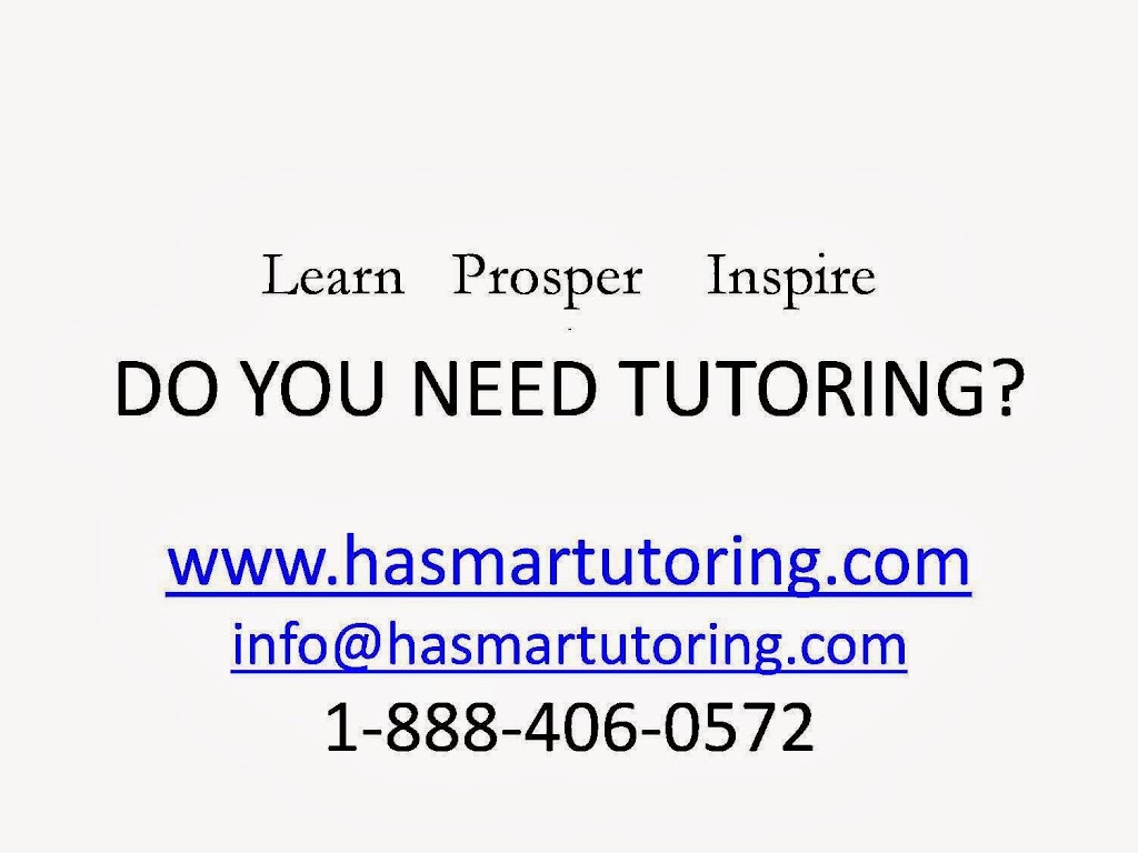 HasMar Tutoring | 5 Harding Ave, North York, ON M6M 0A3, Canada | Phone: (888) 406-0572