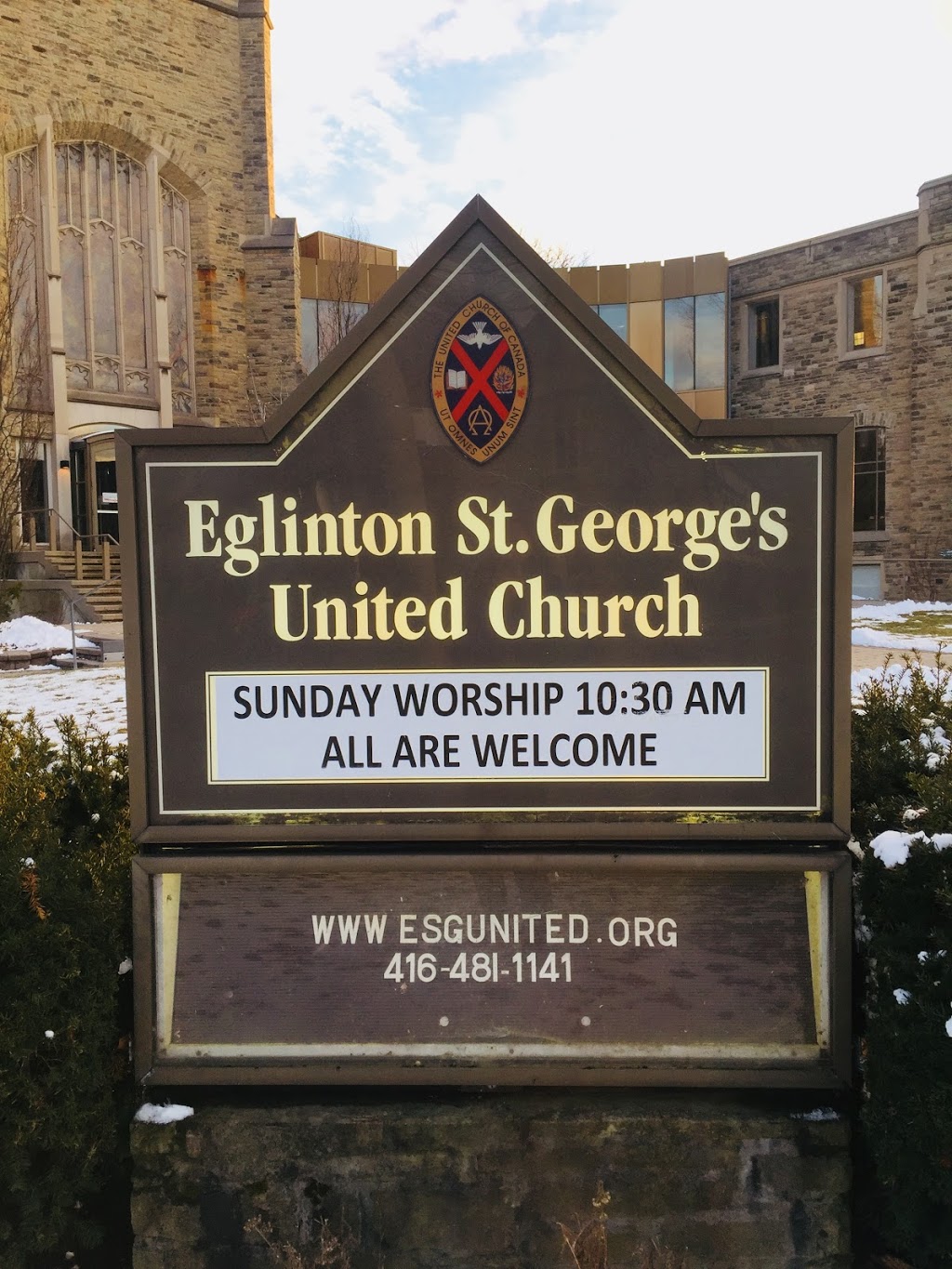 Eglinton St. Georges United Church | 35 Lytton Blvd, Toronto, ON M4R 1L2, Canada | Phone: (416) 481-1141
