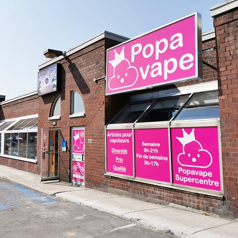 Popavape SuperCentre Granby | Article pour Vapoteur | Vape Shop | 737 Rue Principale, Granby, QC J2G 2Y6, Canada | Phone: (450) 361-1221